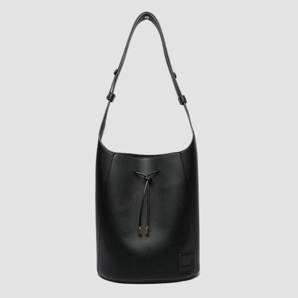 Black Novelist Vegan Bucket Tote Bag